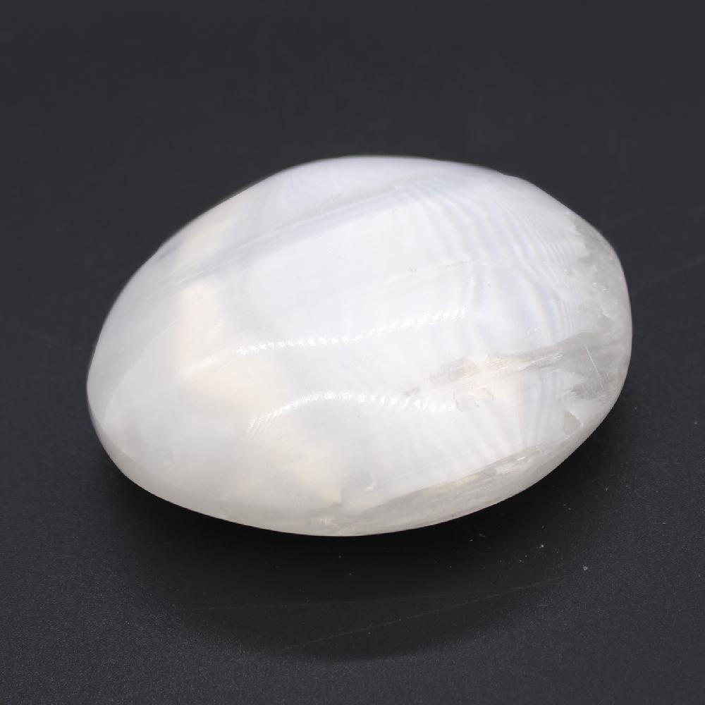 Selenite Palm Stone - 6.5 Cm