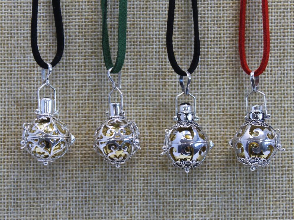 Silver Angel Bell - Magic - 18mm