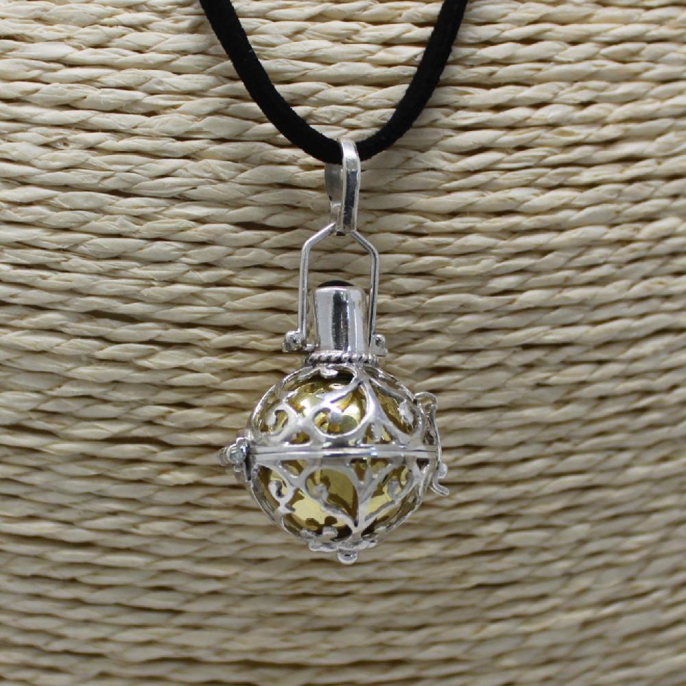 Silver Angel Bell - Night-time - 18mm