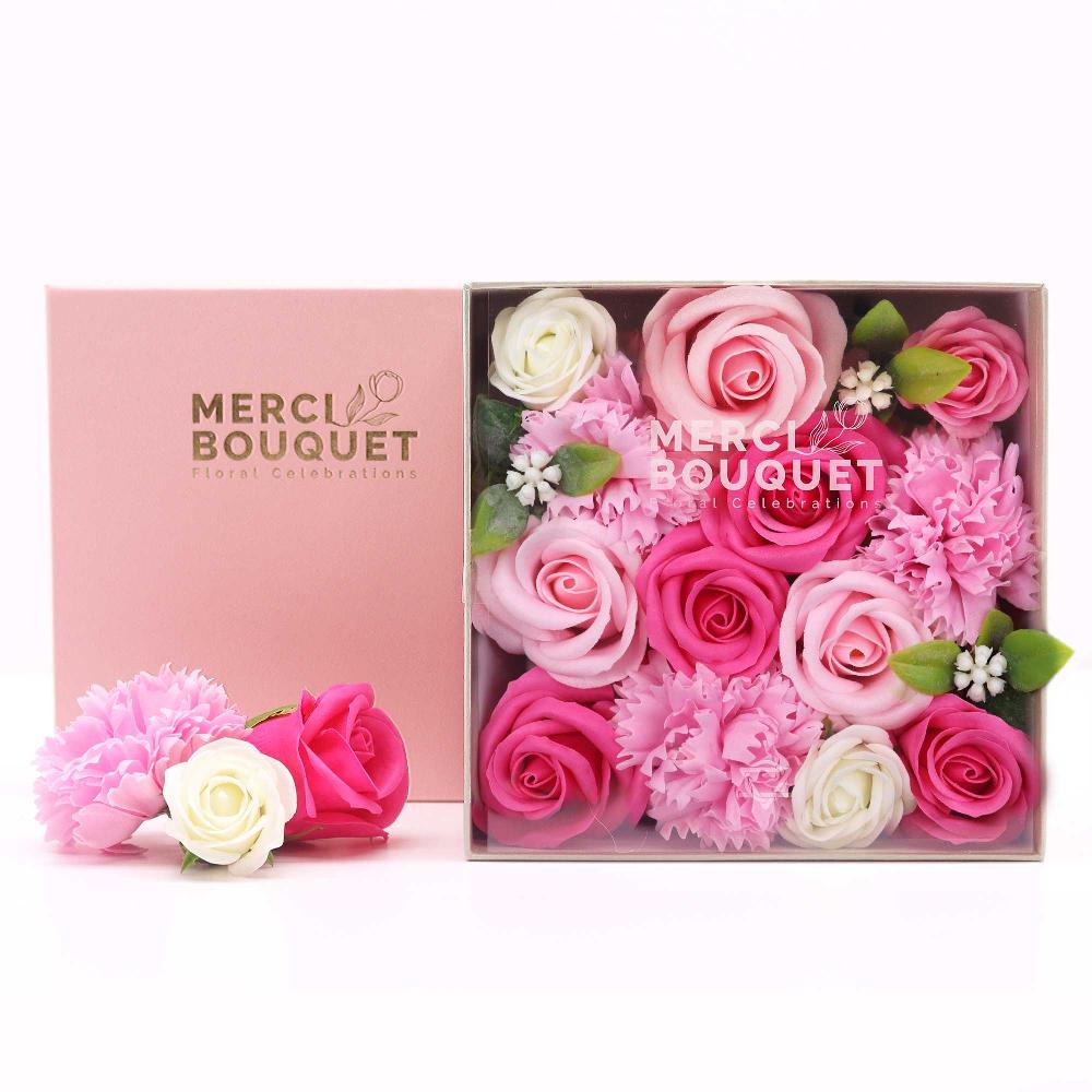 Square Box - Baby Blessings - Pinks