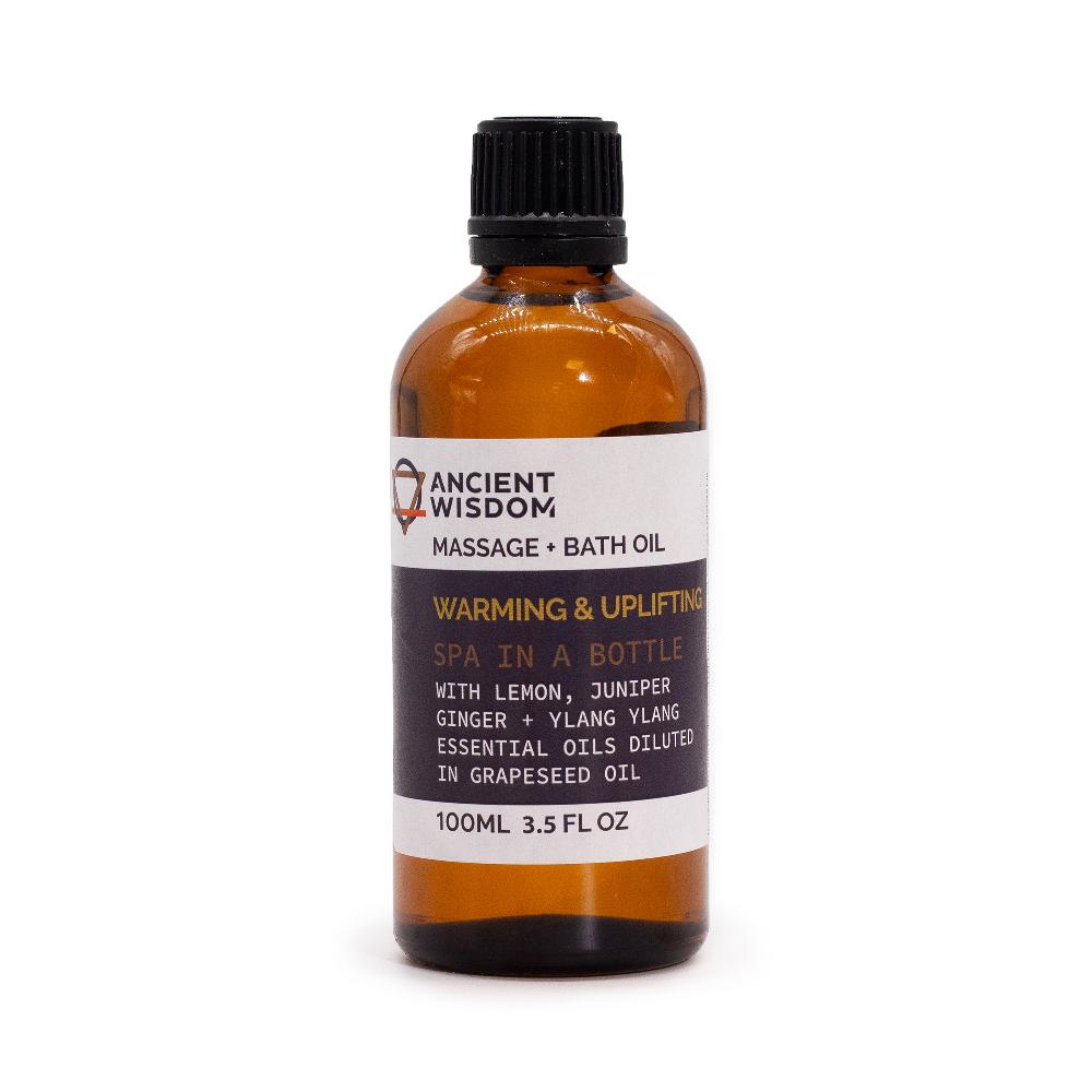 Warm & Uplifting Massage Oil - 100ml