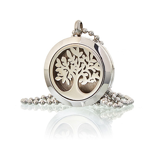 Aromatherapy Necklace-Tree Of Life 25mm