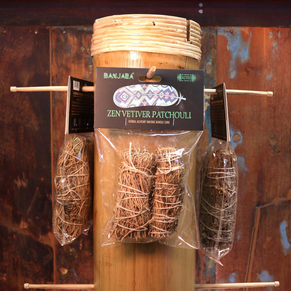 Banjara Smudge Stick - Vetiver And Patchouli