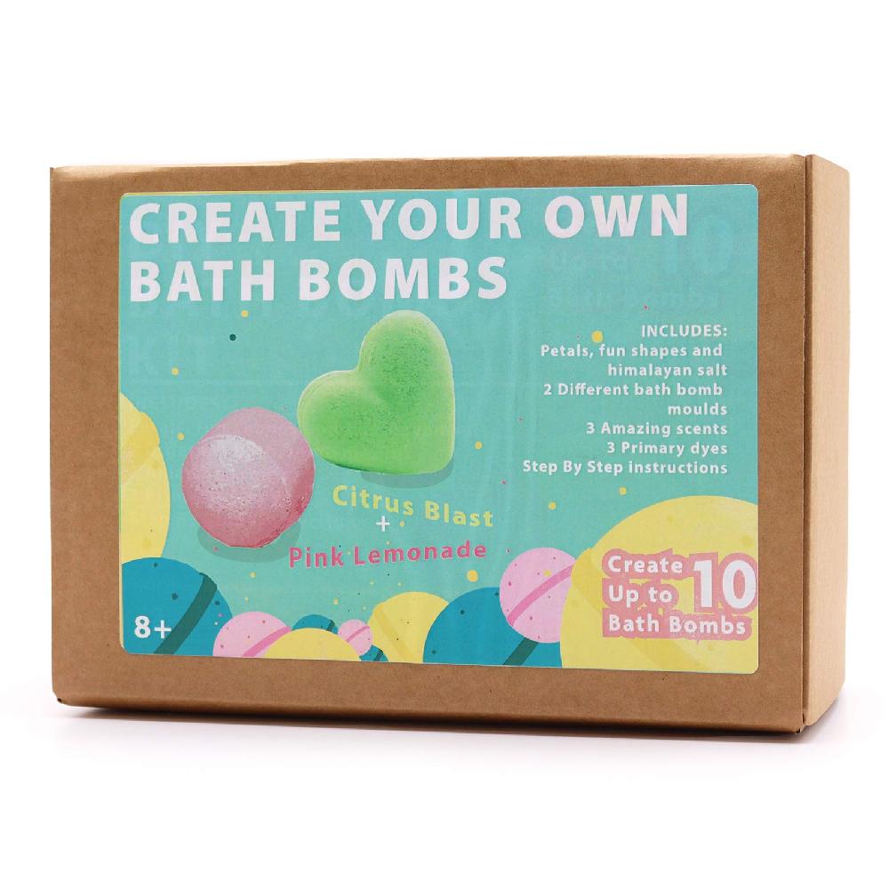Bath Bomb Kit - Pink Lemonade & Citrus Blast