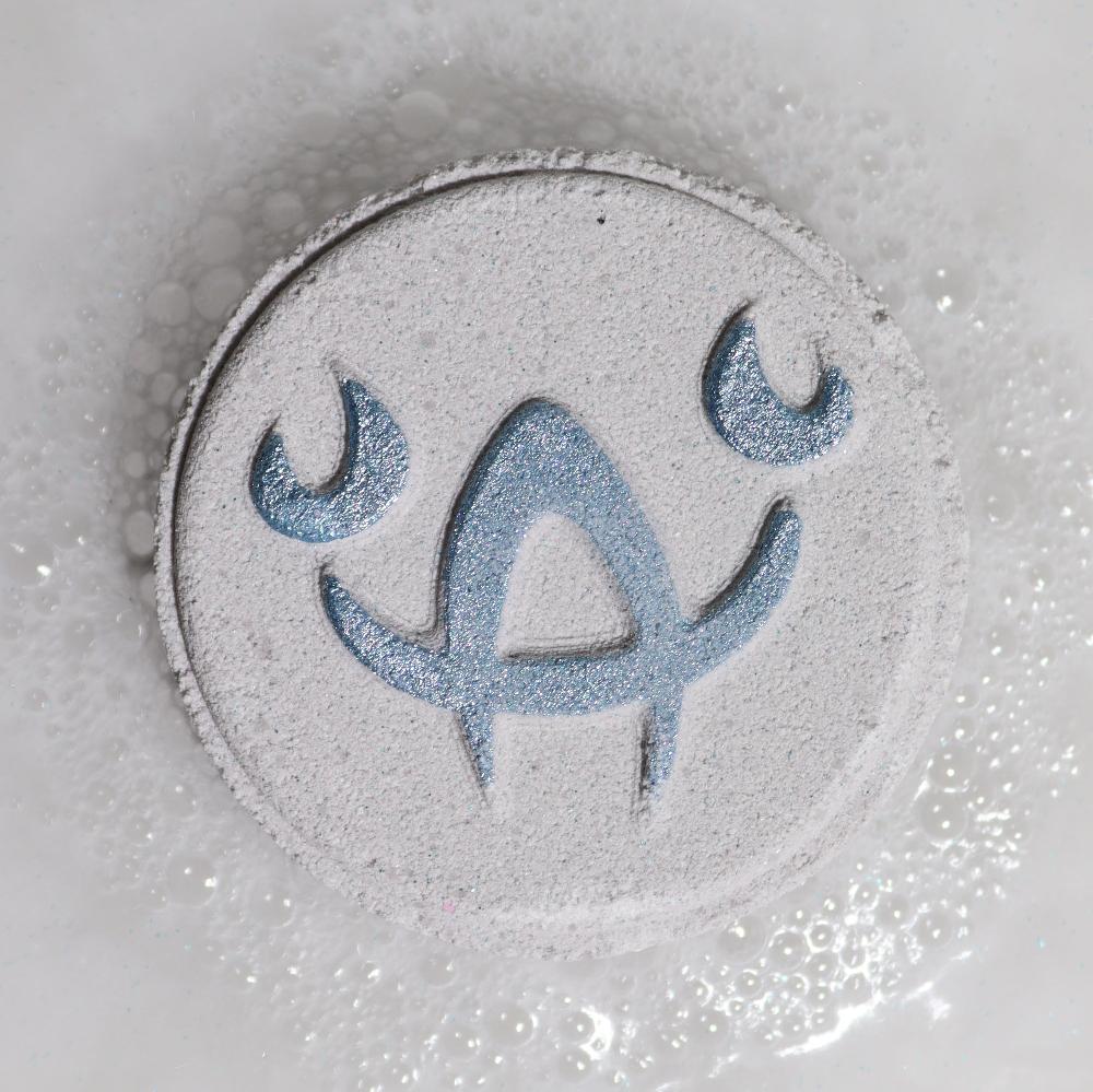 Box of 2 Zodiac Bath Fizzers with Horoscope - Cancer