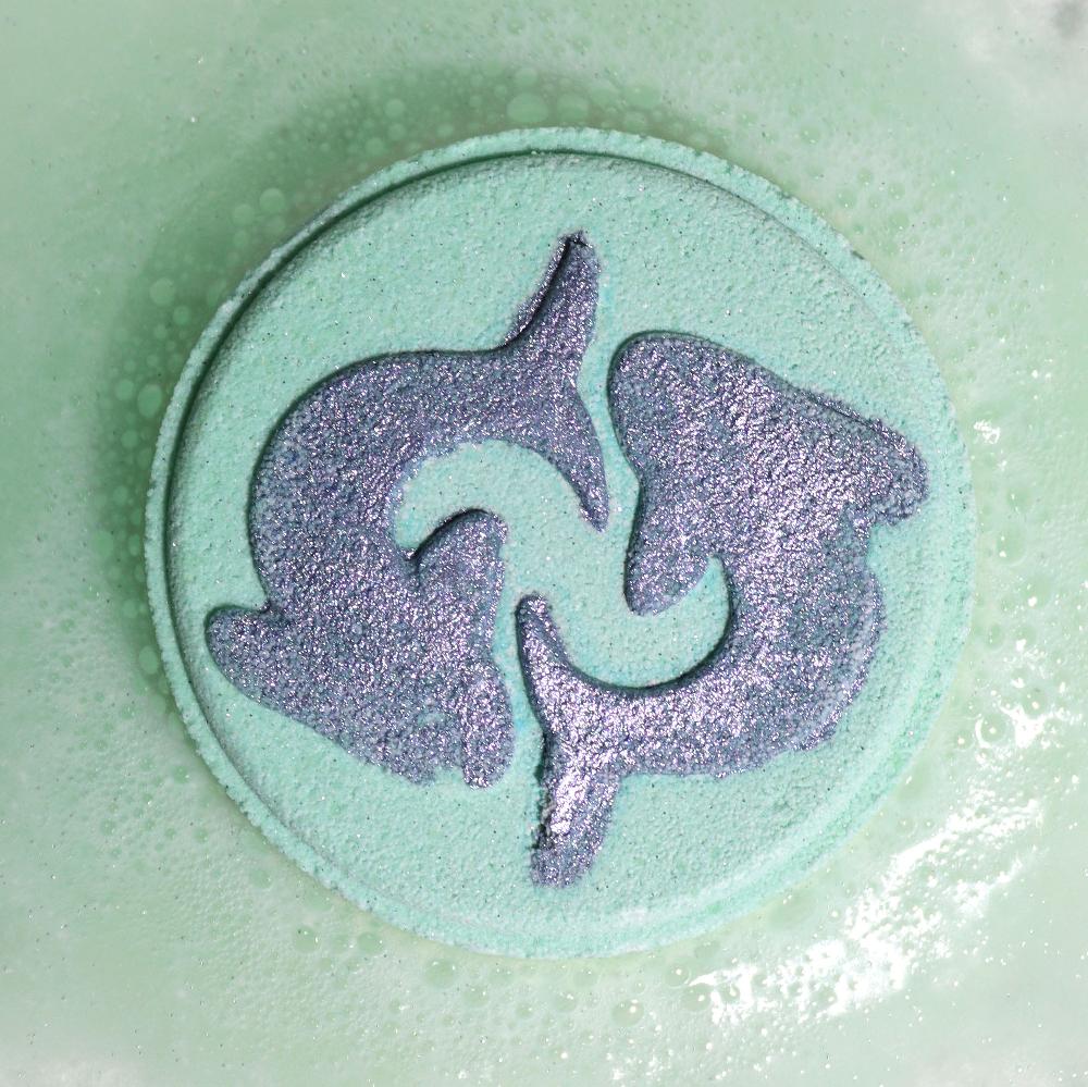 Box of 2 Zodiac Bath Fizzers with Horoscope - Pisces