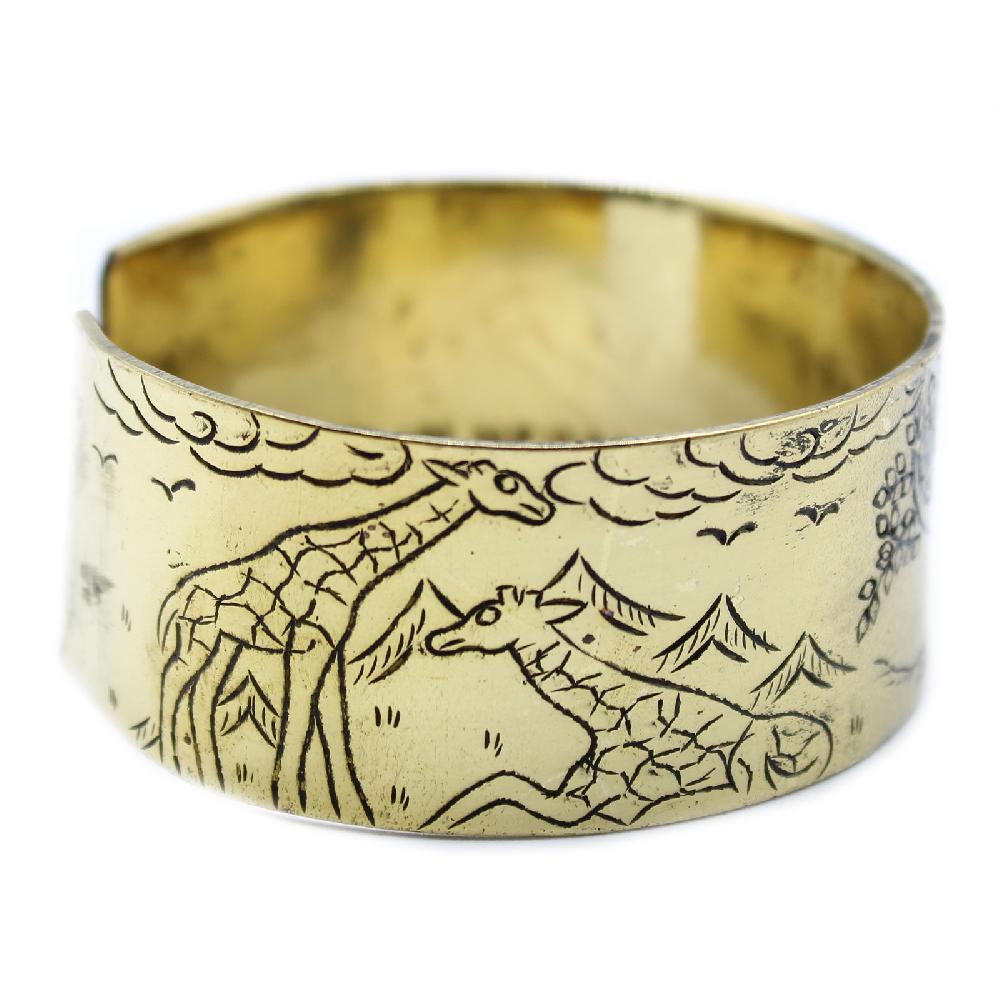 Brass Tibetan Mantra Bracelet - Tree Of Life