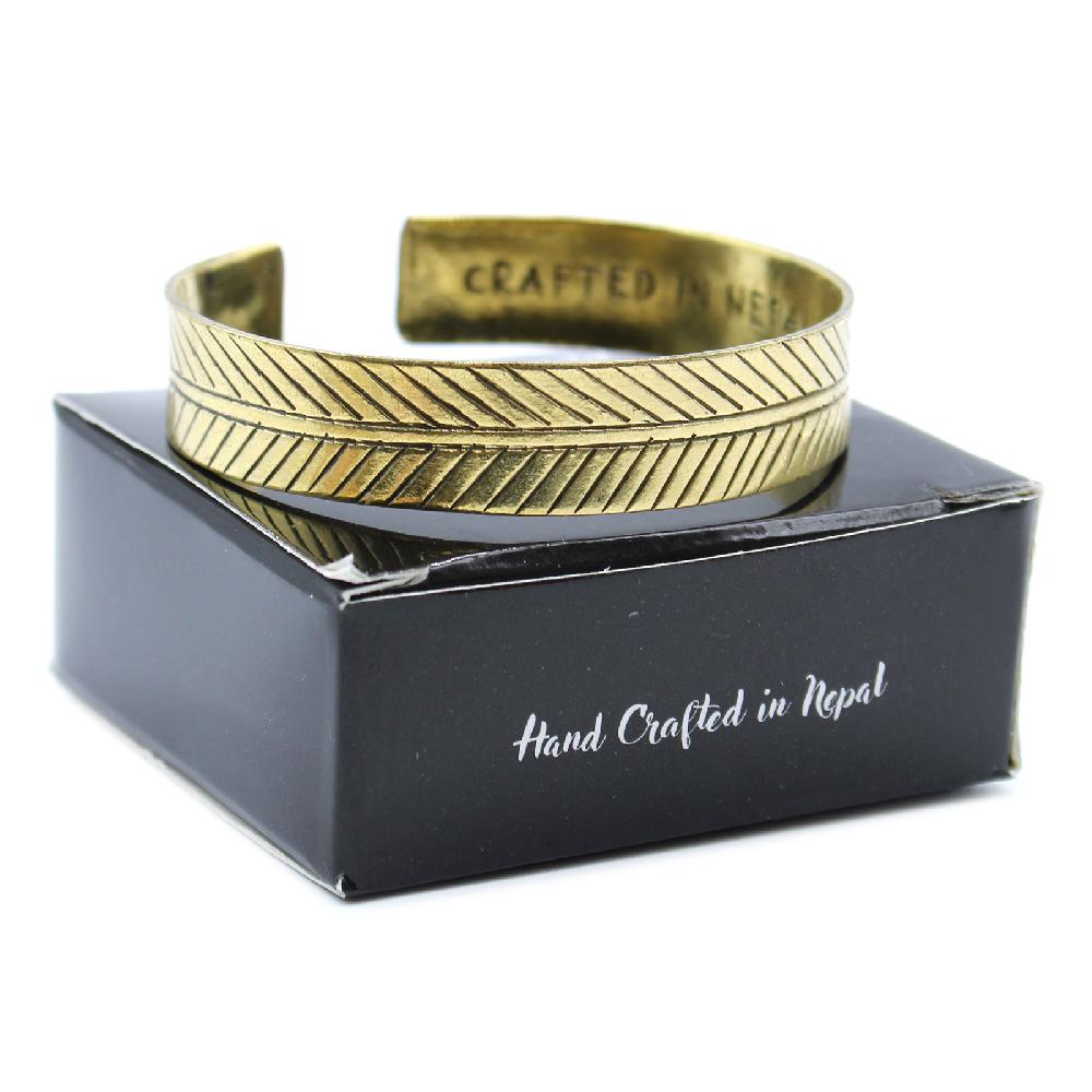 Brass Tibetan Mantra Bracelet - Tree Of Life