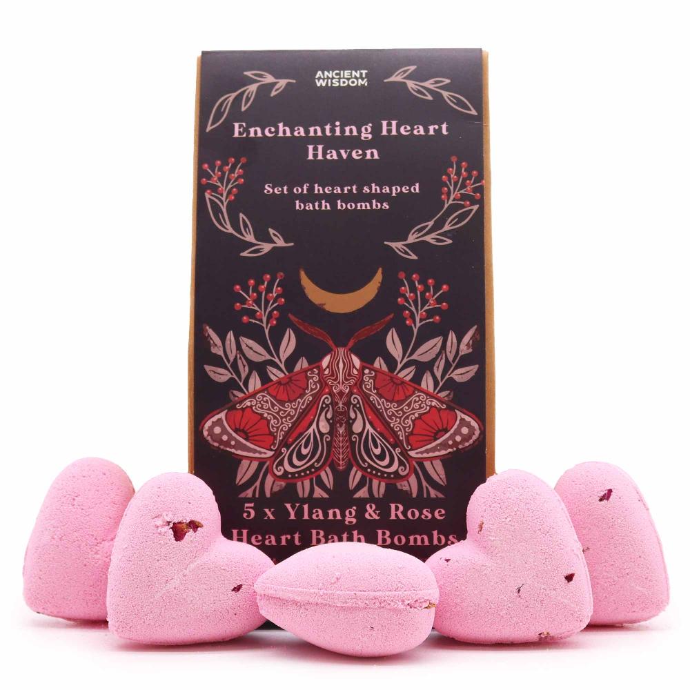 Enchanting Heart Haven Bath Heart Gift Set