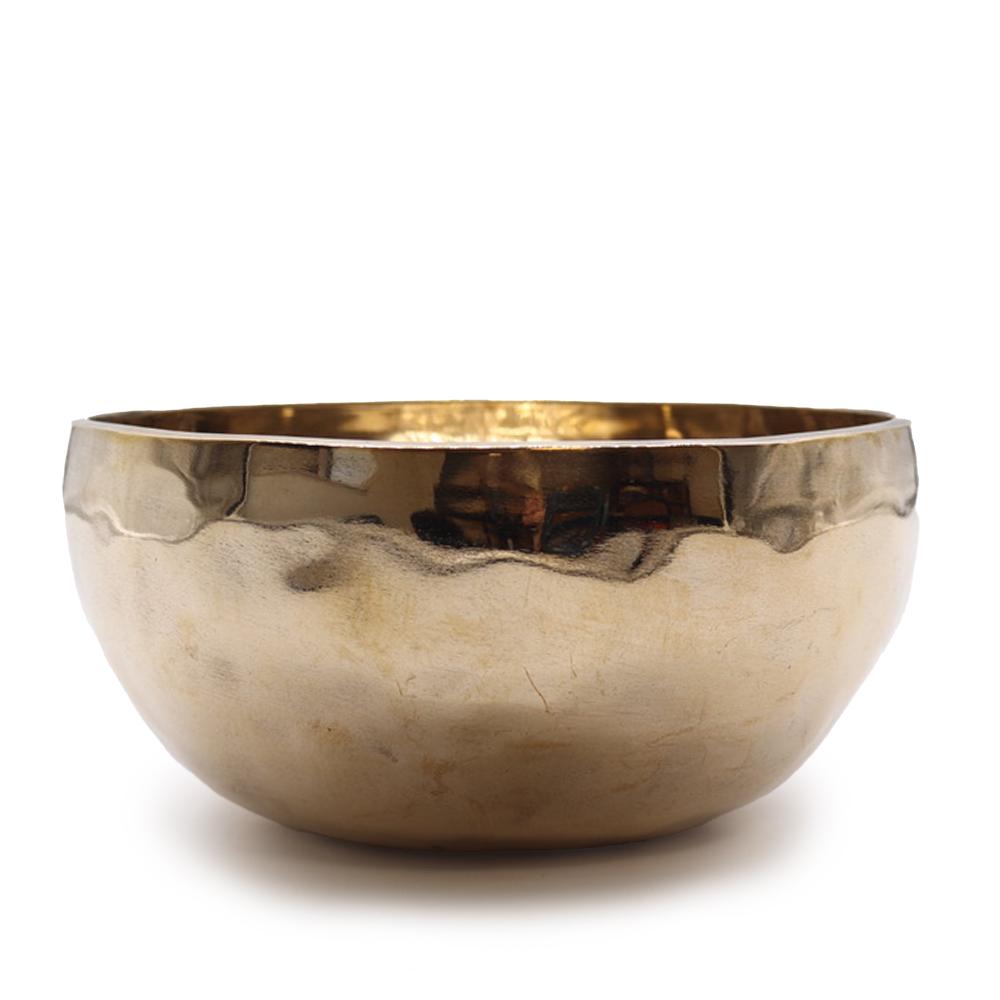 Extra Large Shining Bell-Metal Handmade Singing Bowl (approx 1500g) - 21cm