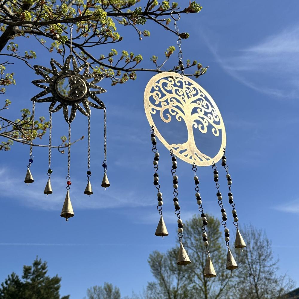 Indian Chimes - Lrg Tree of Life Bell Chimes - 25cm