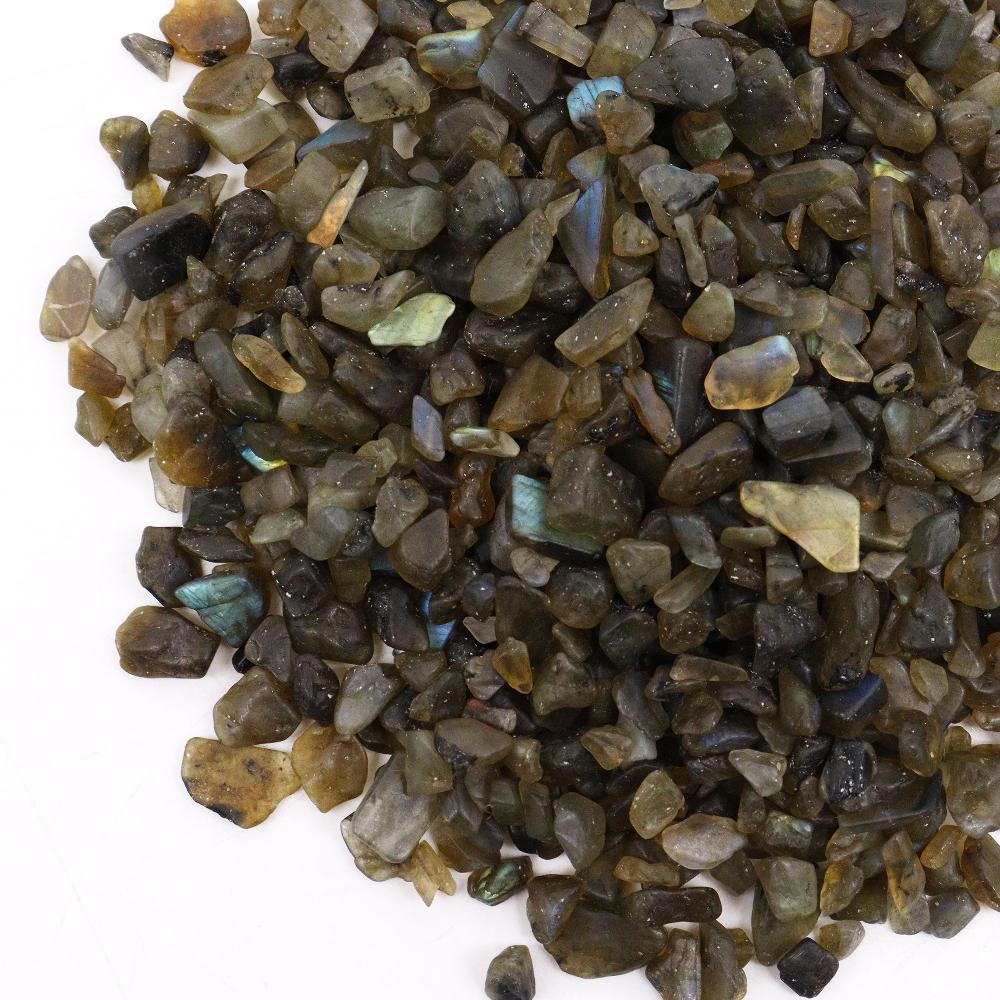Labradorite Chips Gemstone Chips Bulk - 1KG
