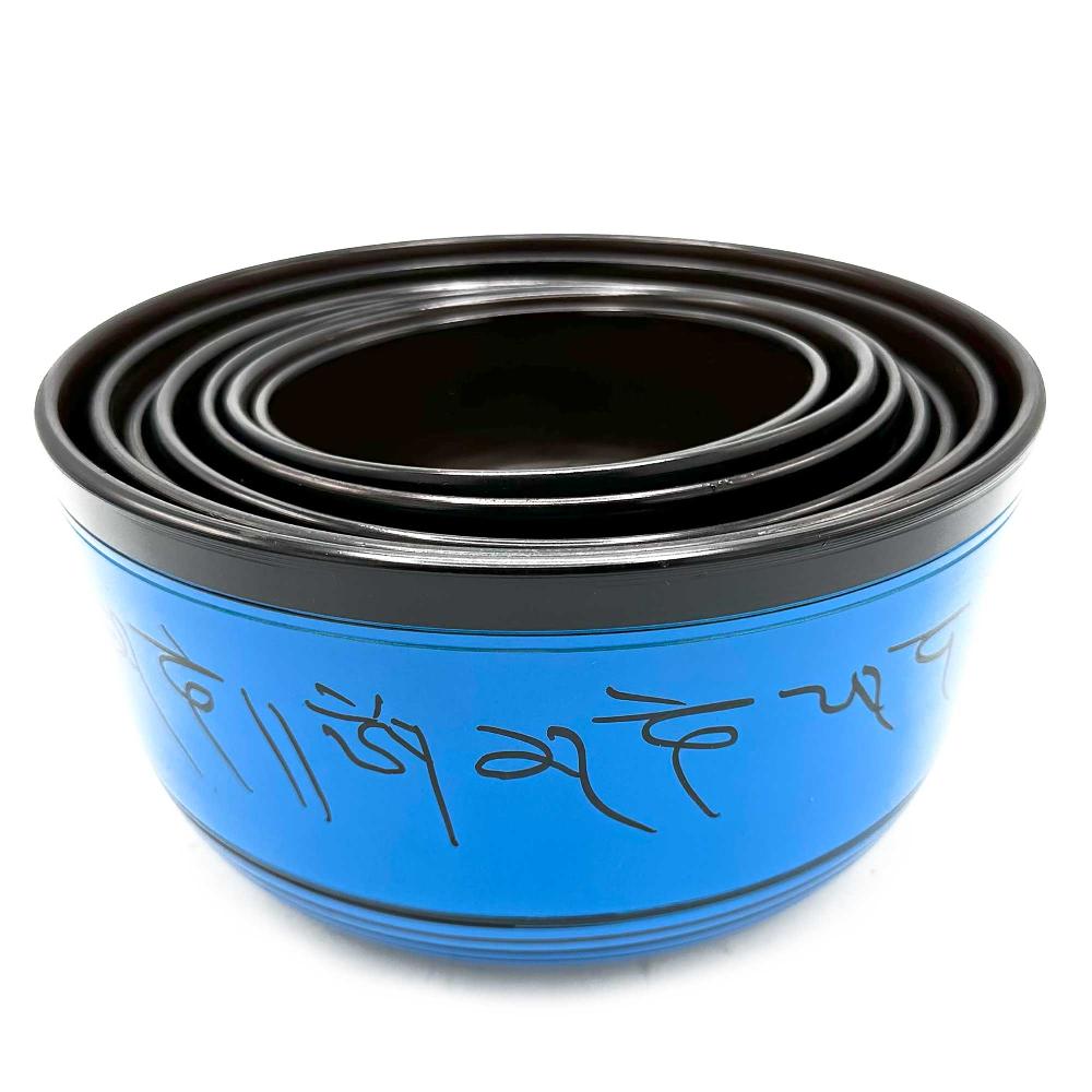 Large Chakra Set of Seven Singing Bowls (19.5-35cm)