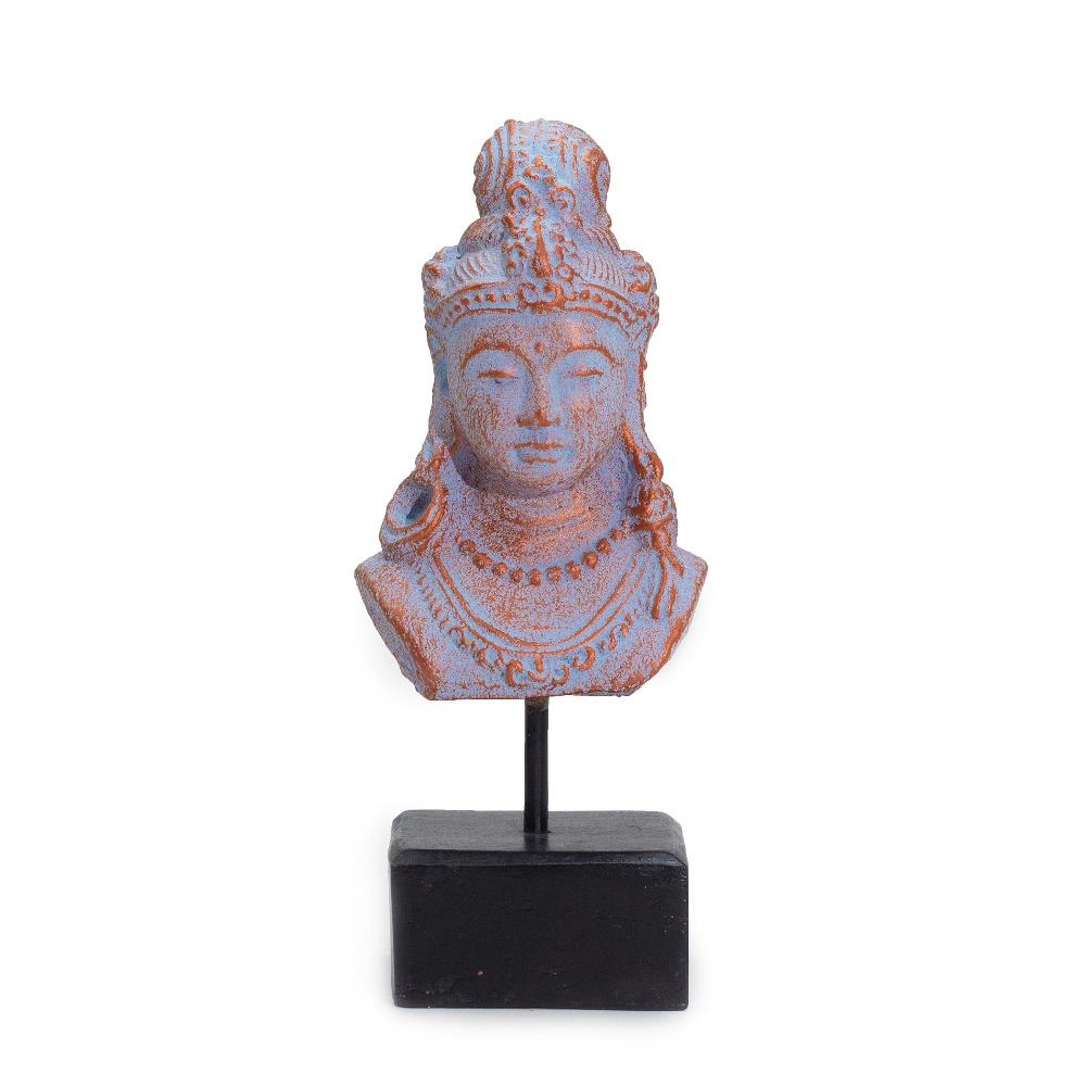 Lucky Java Princess on Stand - Blue Copper
