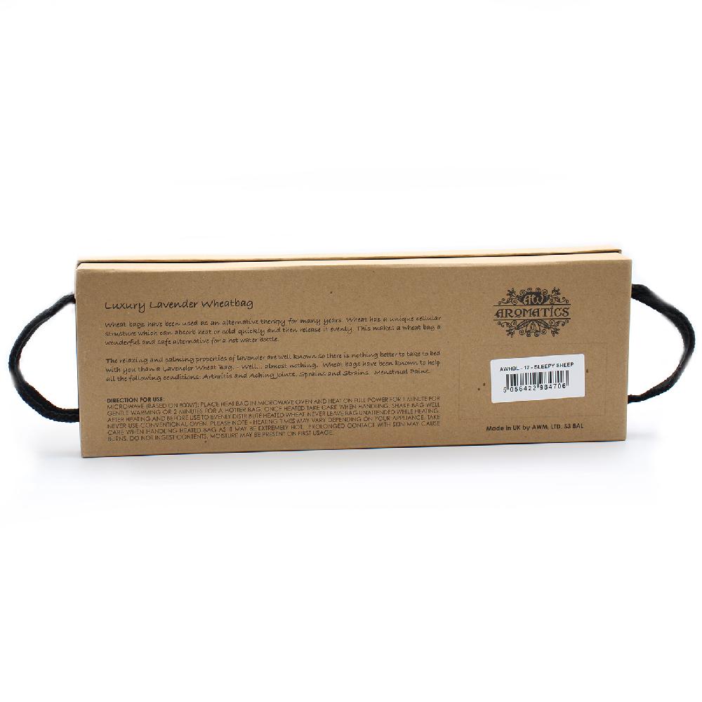 Luxury Lavender Wheat Bag In Gift Box - Sleepy Sheep