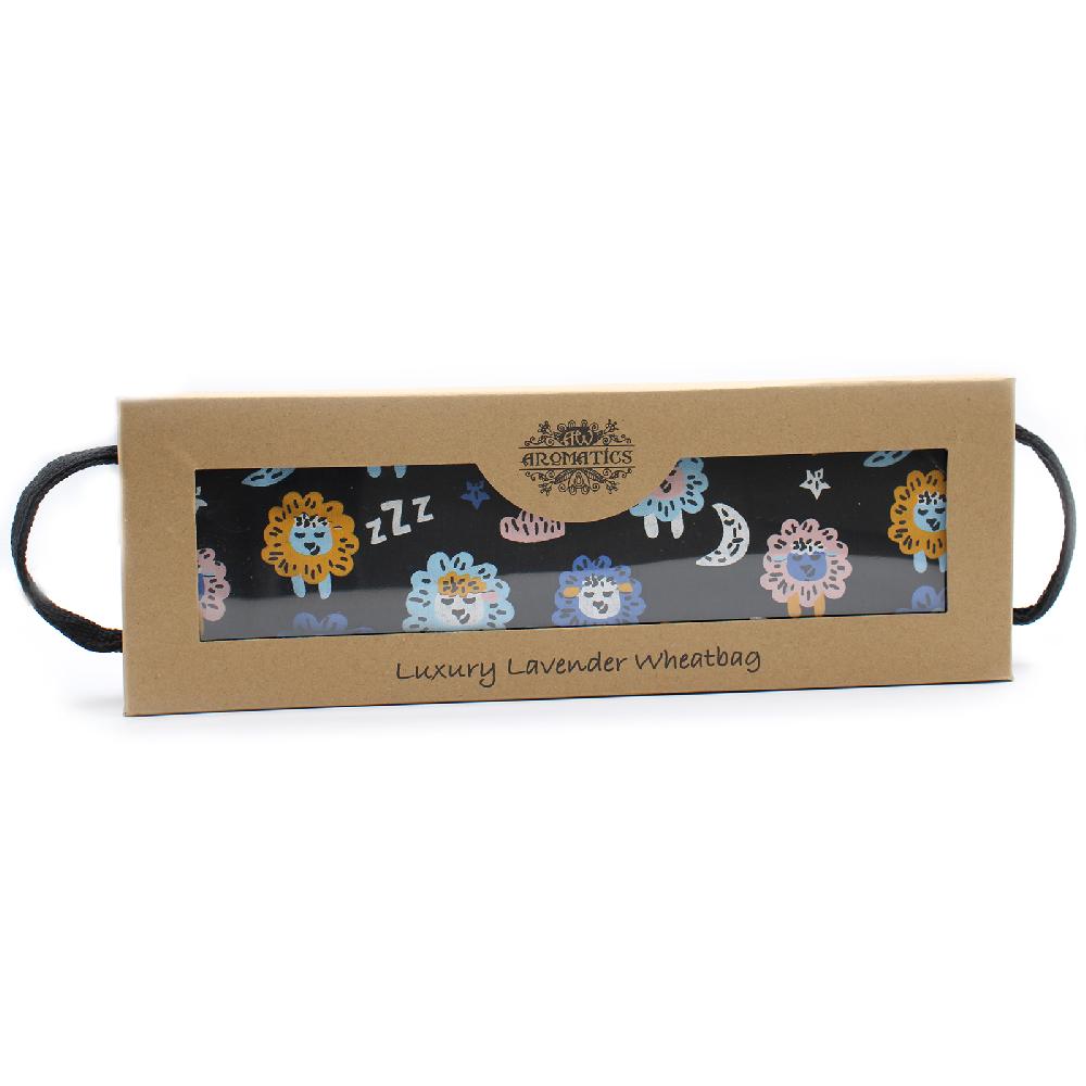 Luxury Lavender Wheat Bag in Gift Box - Sleepy Sheep