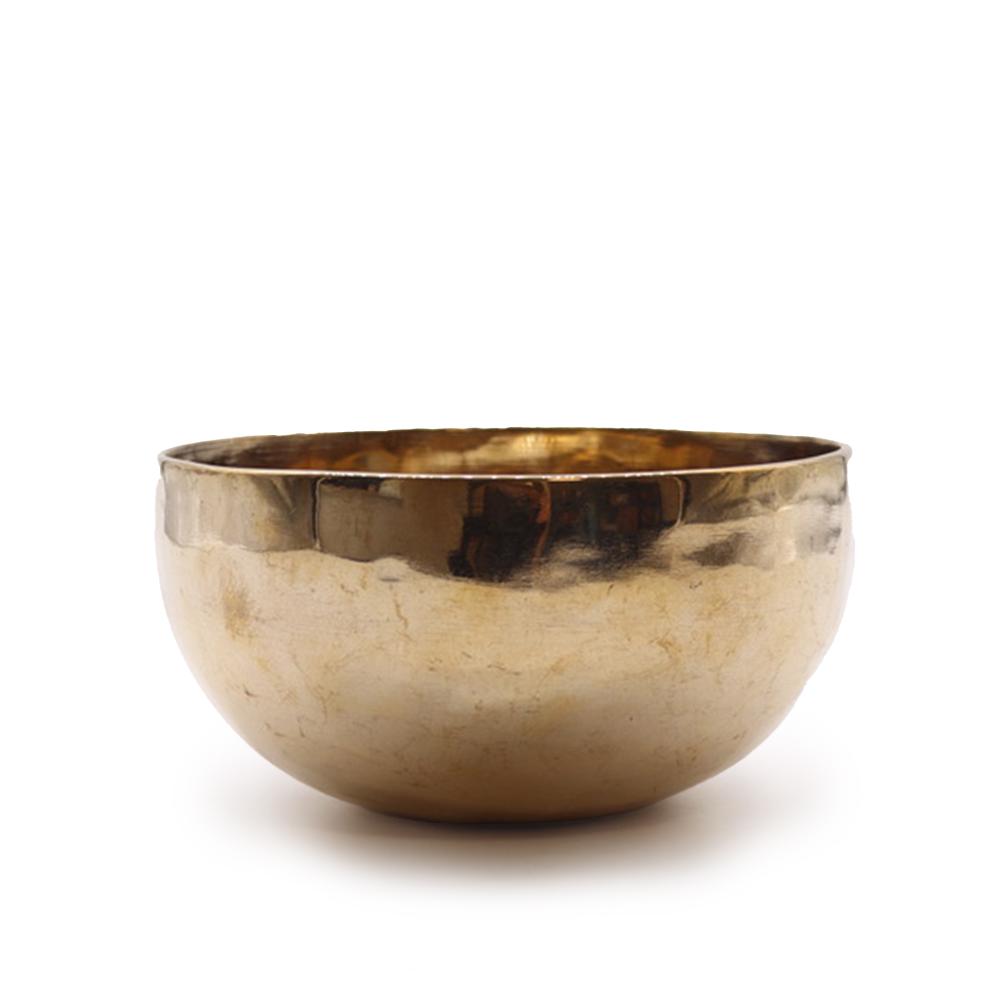 Medium Shining Bell-Metal Handmade Singing Bowl (approx 750g) - 15cm