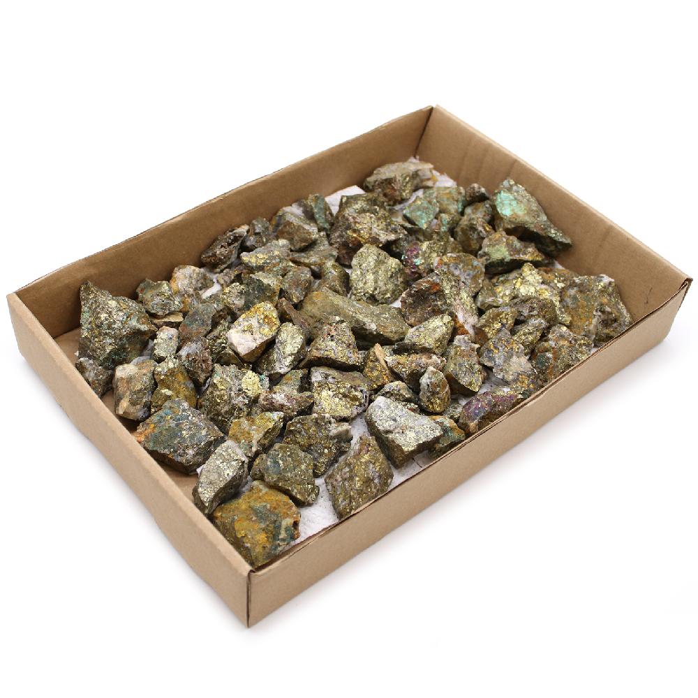 Mineral Specimens - Chalcopyrite (in-between 35-66 Pieces)