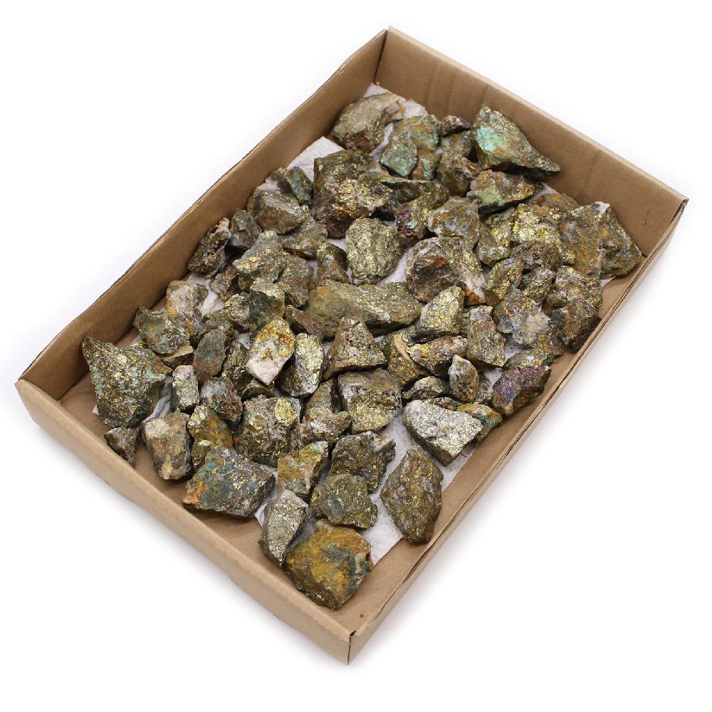 Mineral Specimens - Chalcopyrite (in-between 35-66 Pieces)