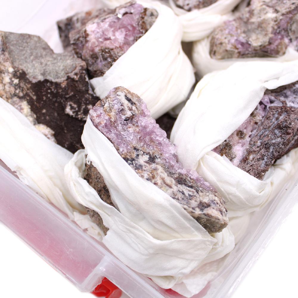 Mineral Specimens - Cobalt Calcite (in-between 07-27 Pieces)