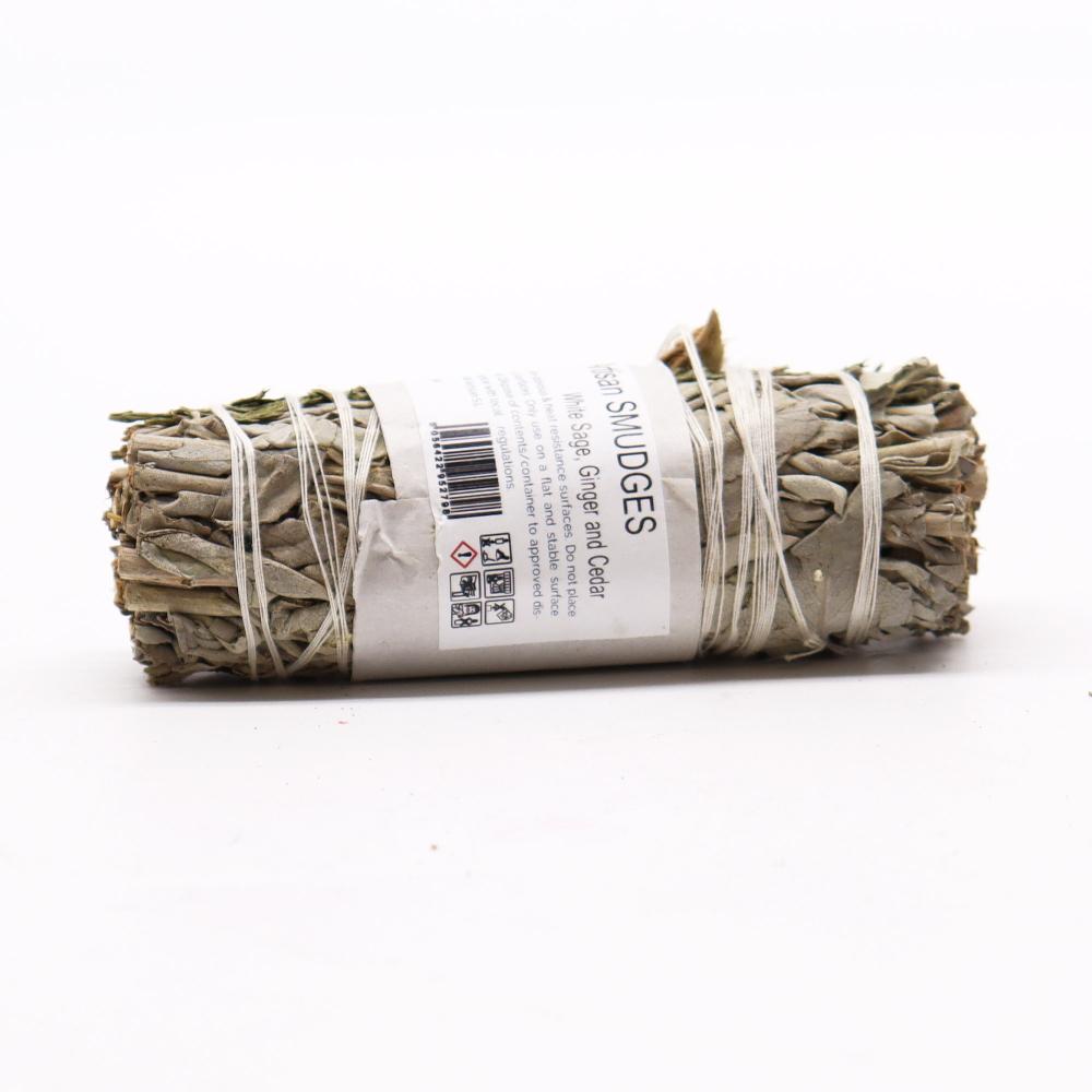 Smudge Stick - White Sage Ginger And Cedar
