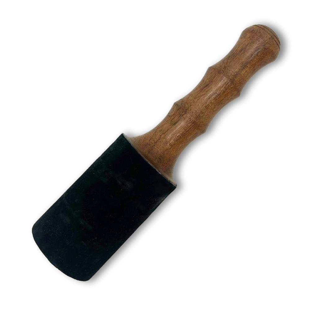 Wooden Stick - 18x4cm - Doble Curved Handle Ringer